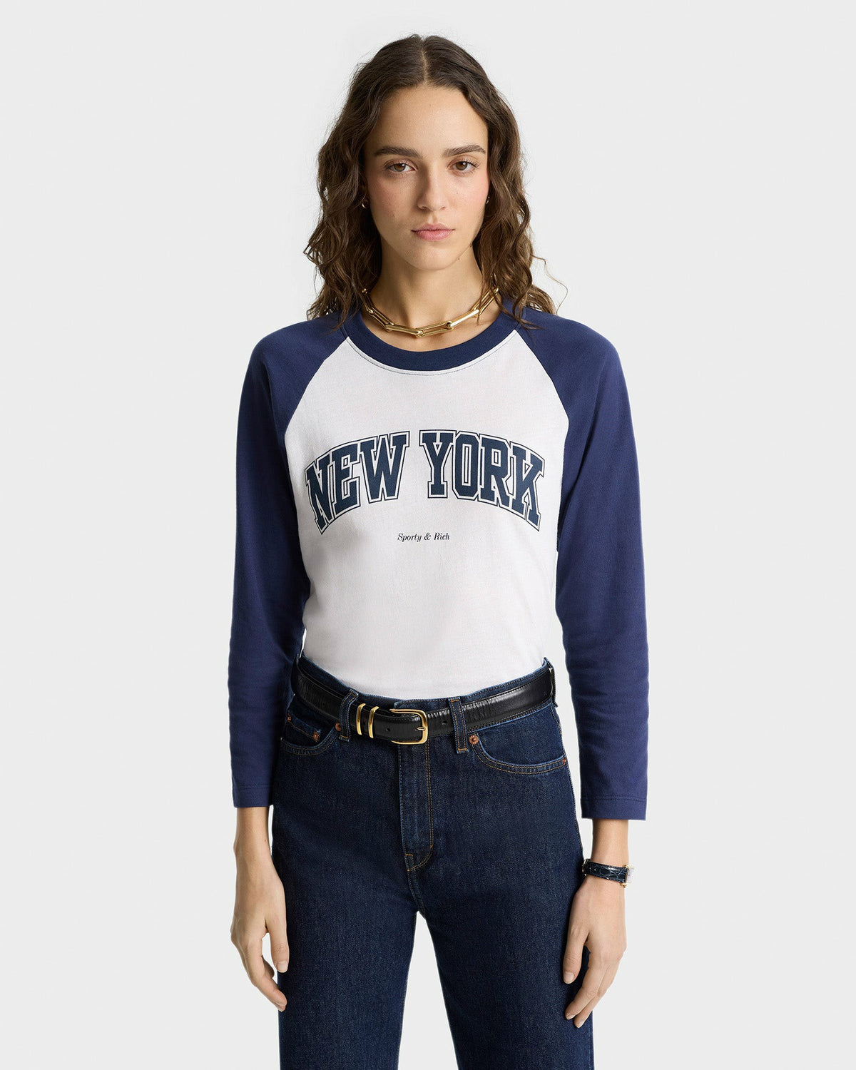 Sporty & Rich Loose Fit Denim - One Wash