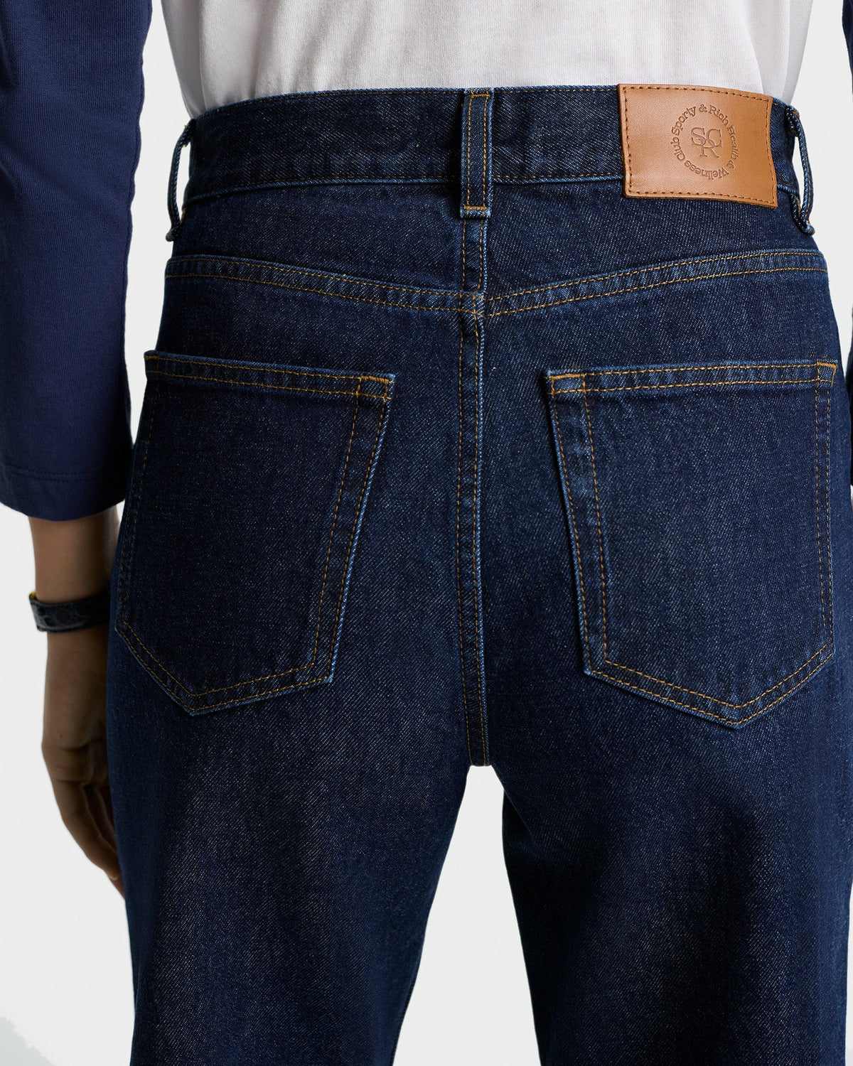 Sporty & Rich Loose Fit Denim - One Wash