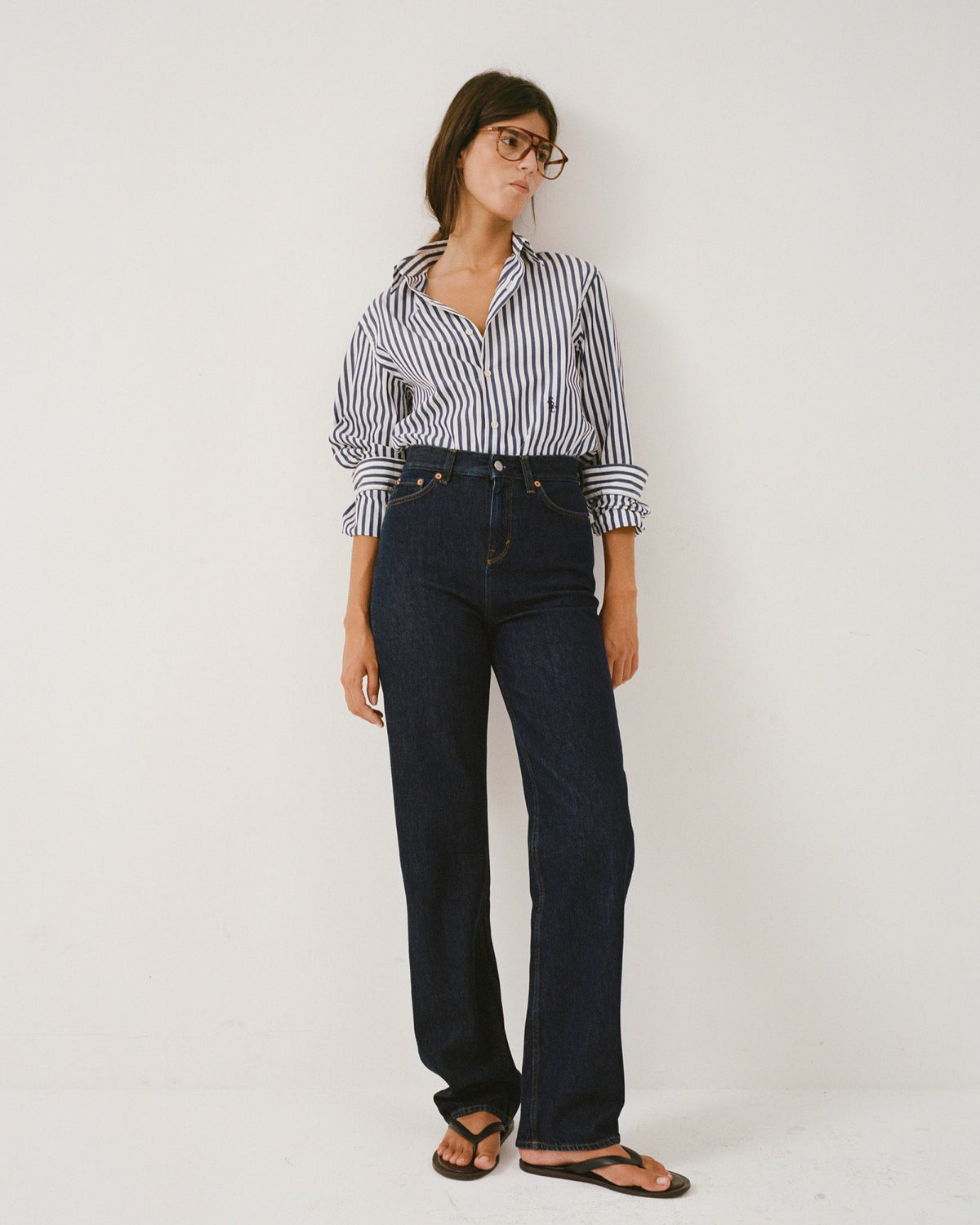 Sporty & Rich Loose Fit Denim - One Wash