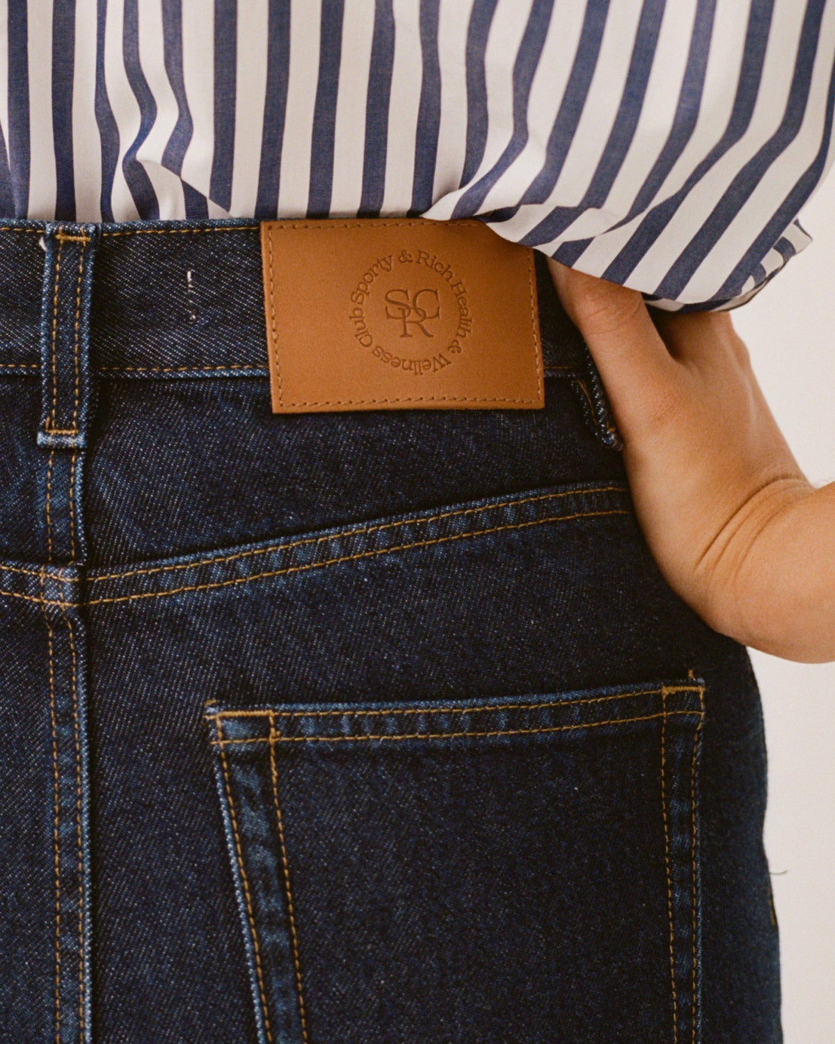 Sporty & Rich Loose Fit Denim - One Wash