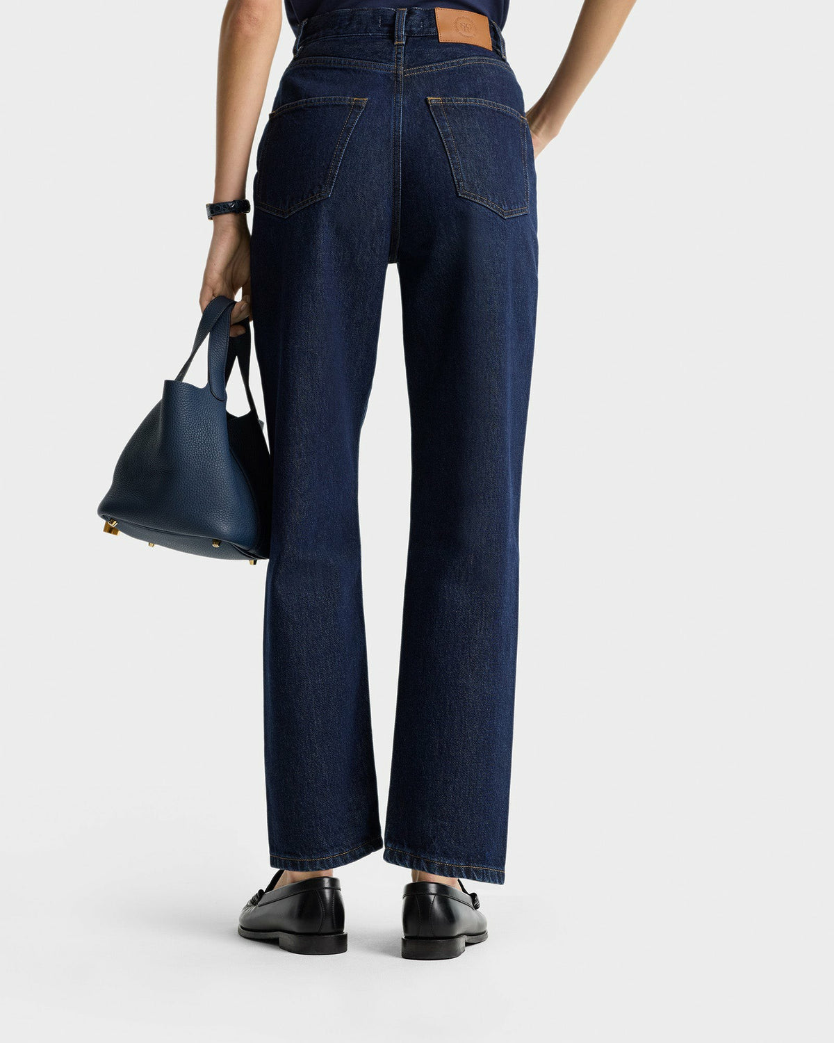 Sporty & Rich Vintage Fit Straight Leg Denim - One Wash