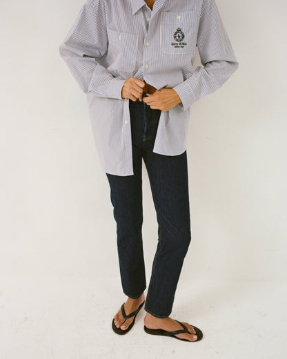 Sporty & Rich Vintage Fit Straight Leg Denim - One Wash