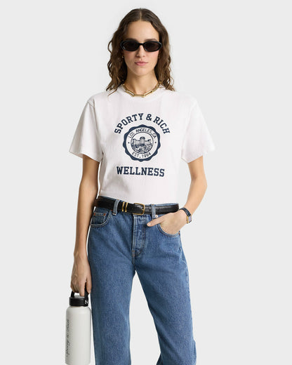 Sporty & Rich Vintage Fit Straight Leg Denim - Medium Blue
