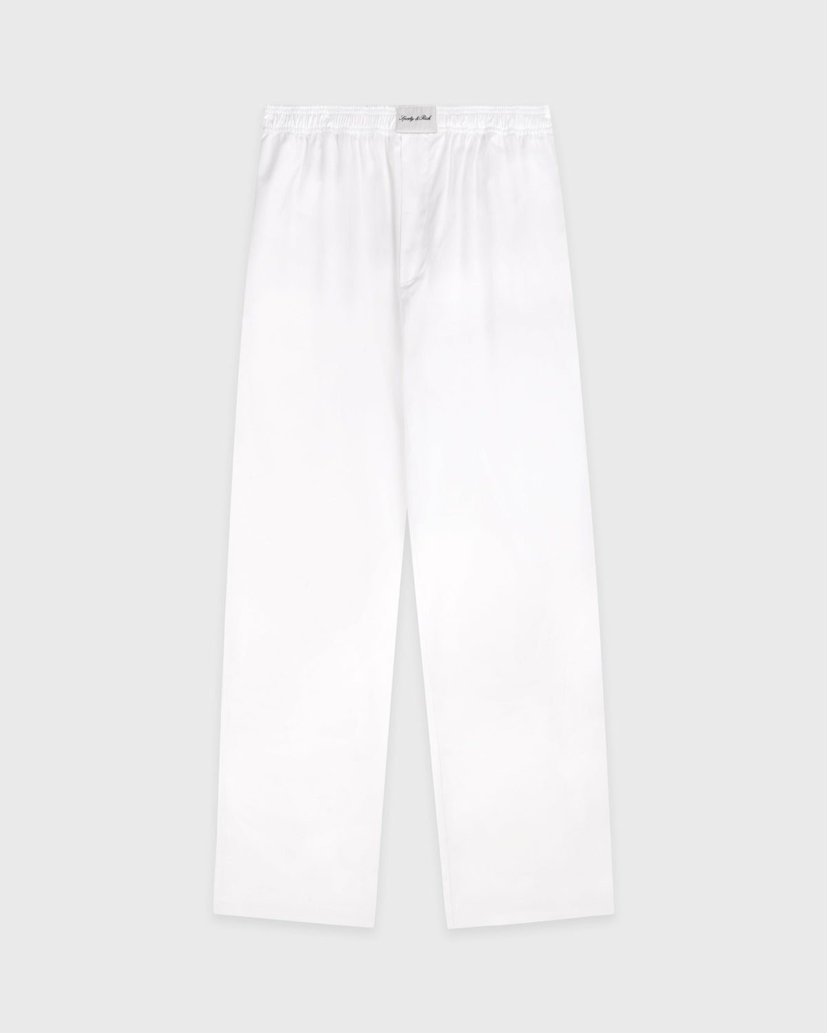 Sporty & Rich Signature NY Pyjama Pants - White