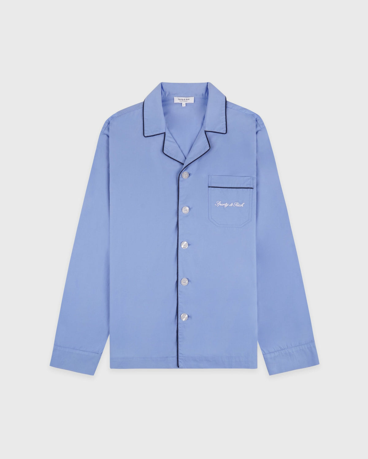 Sporty & Rich Signature NY Pyjama Shirt - Softee