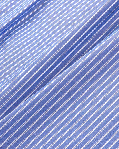 Sporty & Rich SRC Oversized Shirt - Navy Stripe