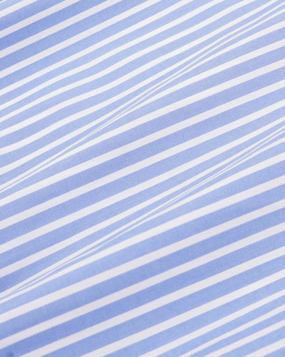 Sporty & Rich SRC Oversized Shirt - Blue Striped