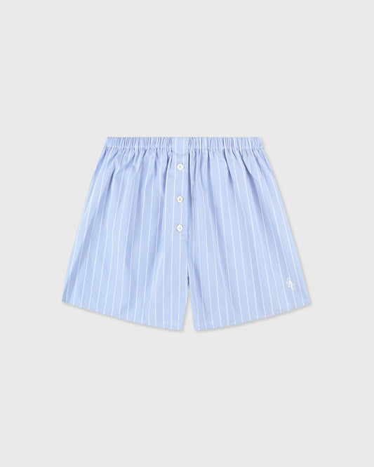 Sporty & Rich SRC Mini Boxer - Blue Stripe
