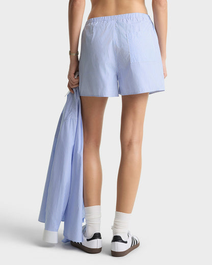 Sporty & Rich SRC Mini Boxer - Blue Stripe