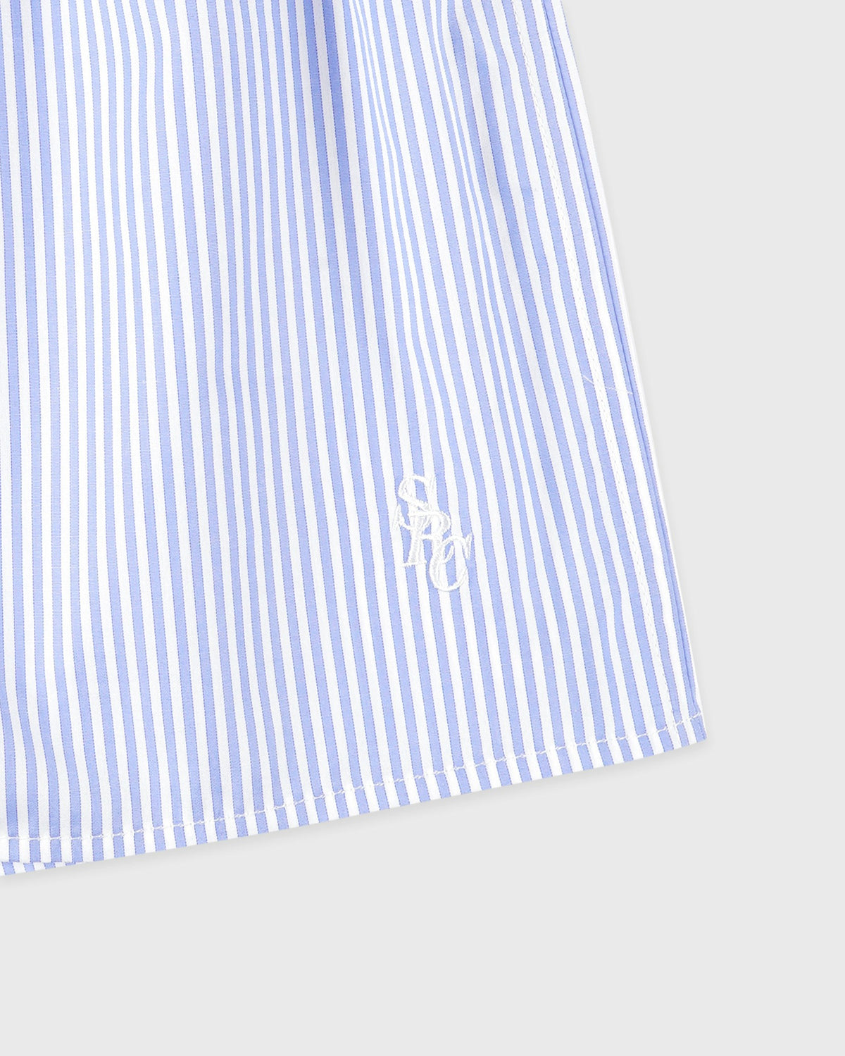Sporty & Rich SRC Mini Boxer - Blue Stripe