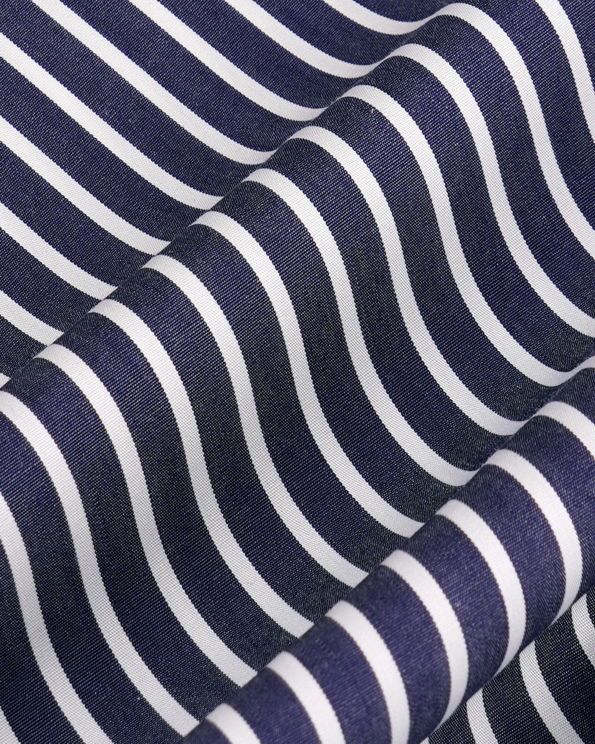 Sporty & Rich Vendome Oversized Shirt - Blue Striped