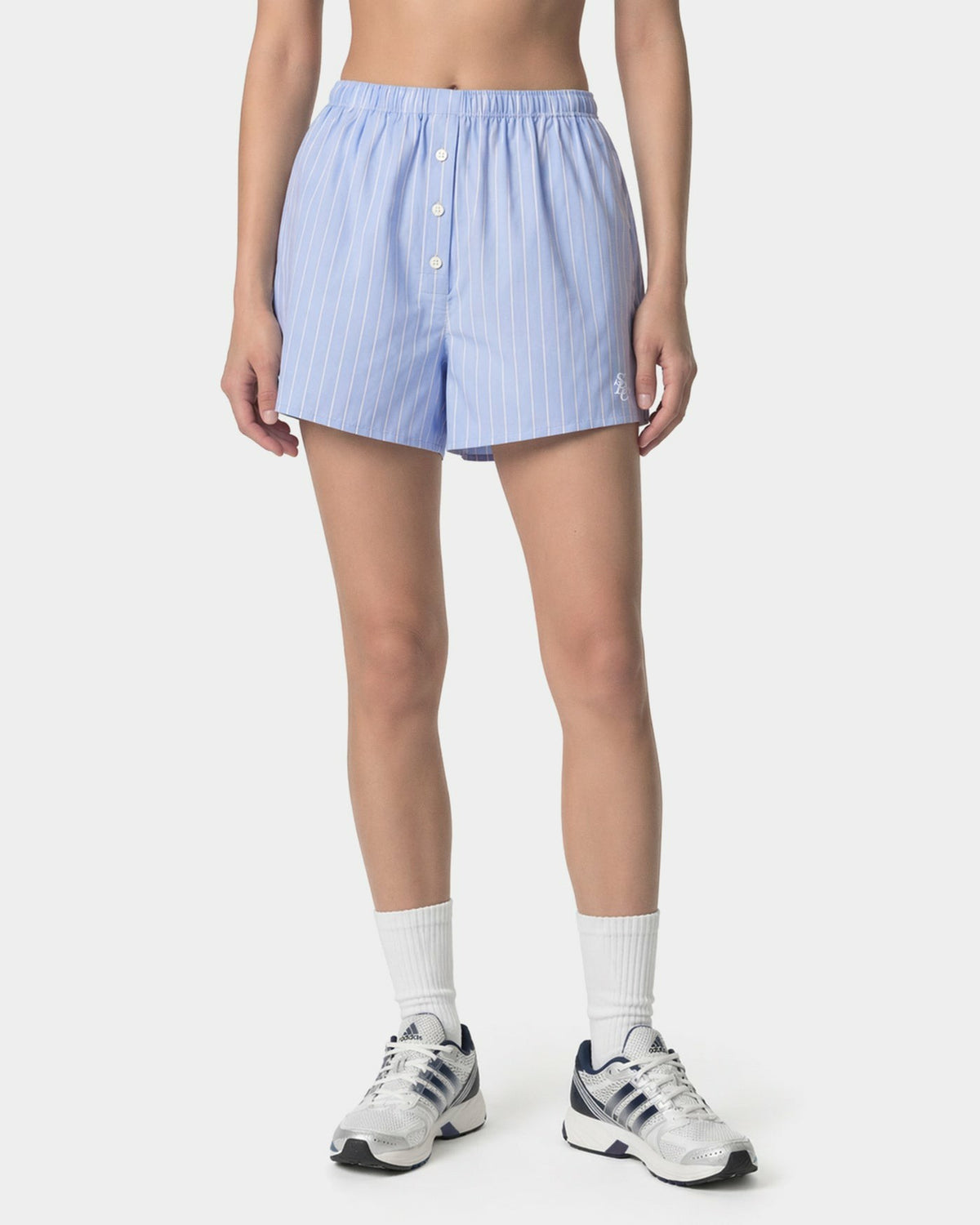 Sporty & Rich SRC Mini Boxer - Ciel Stripe