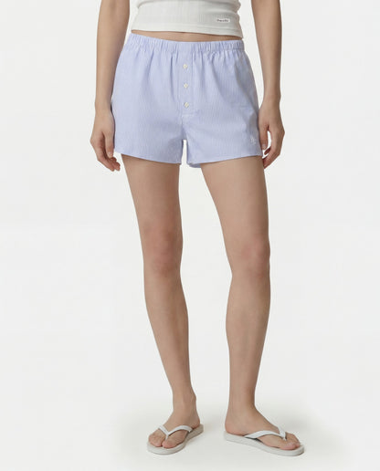 Sporty & Rich SRC Mini Boxer - Blue Striped