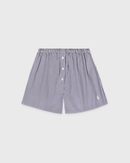Sporty & Rich SRC Mini Boxer - Navy Stripe