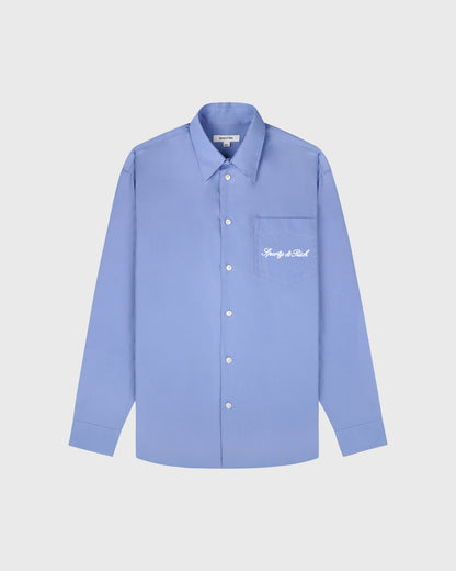Sporty & Rich Signature NY Oversized Shirt - Softee