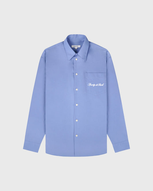 Sporty & Rich Signature NY Oversized Shirt - Softee