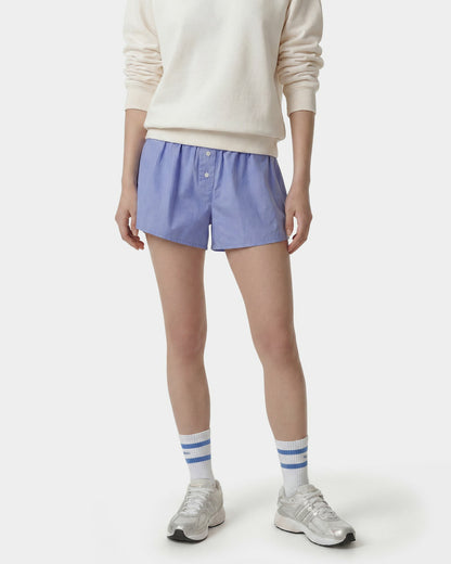 Sporty & Rich Signature Logo Ring Short - Softee