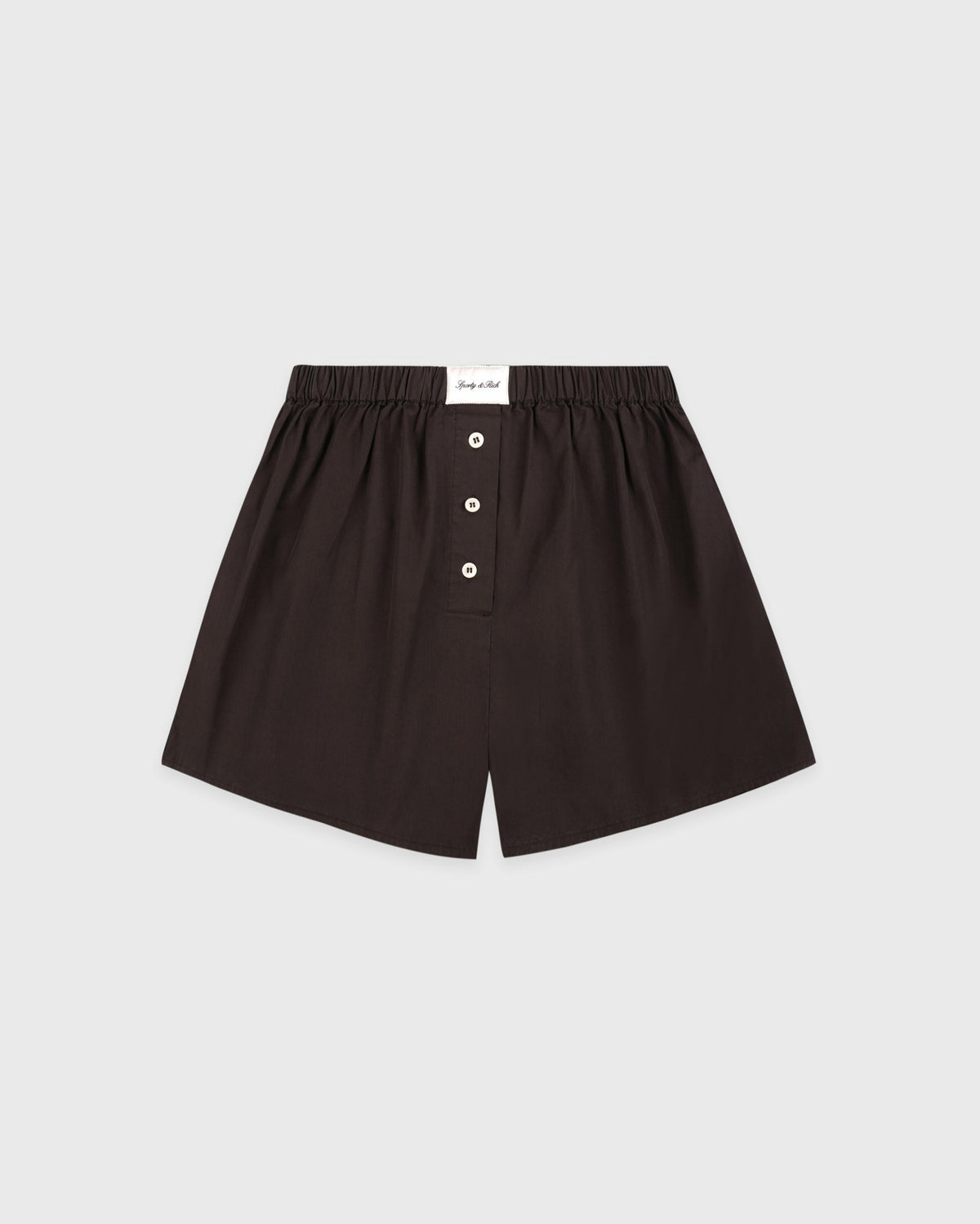 Sporty & Rich Signature Logo Ring Short - Cioco