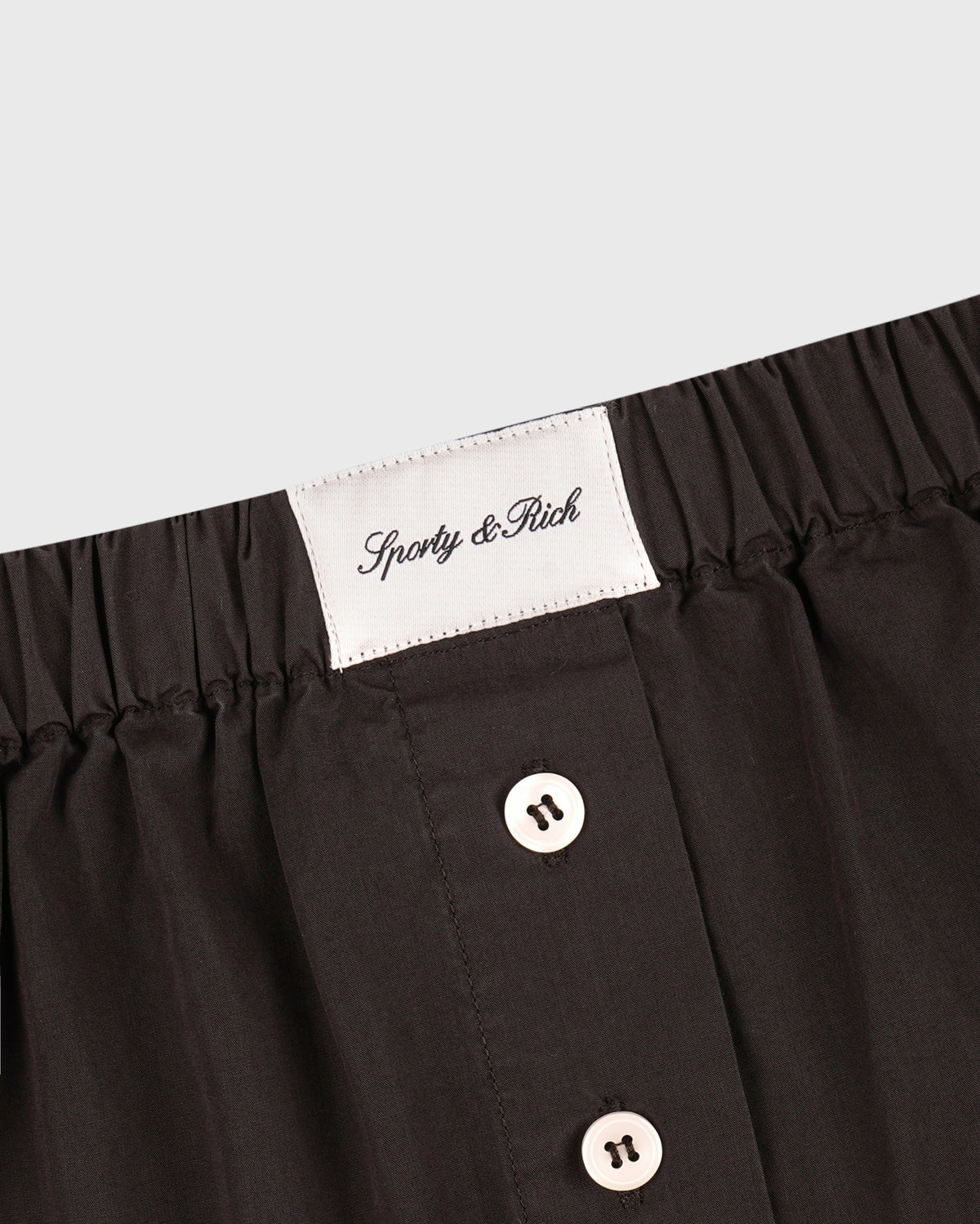 Sporty & Rich Signature Logo Ring Short - Cioco