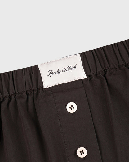 Sporty & Rich Signature Logo Ring Short - Cioco
