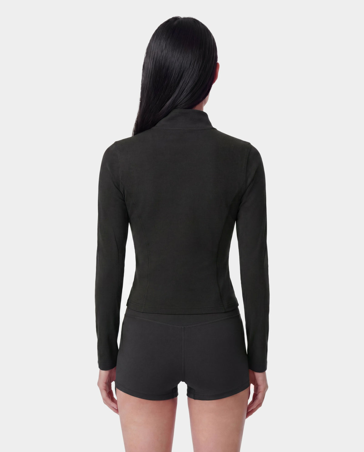 Sporty & Rich Serif Logo Sports Jacket - Carbon