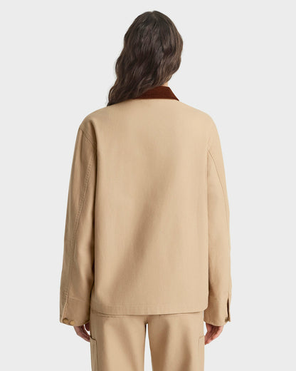 Sporty & Rich SRHWC Painters Jacket - Tan
