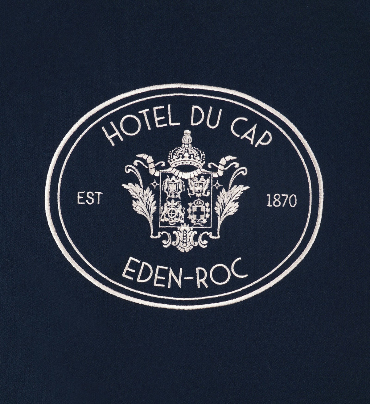 Sporty & Rich Eden Crest Varsity Jacket Women - Navy/White