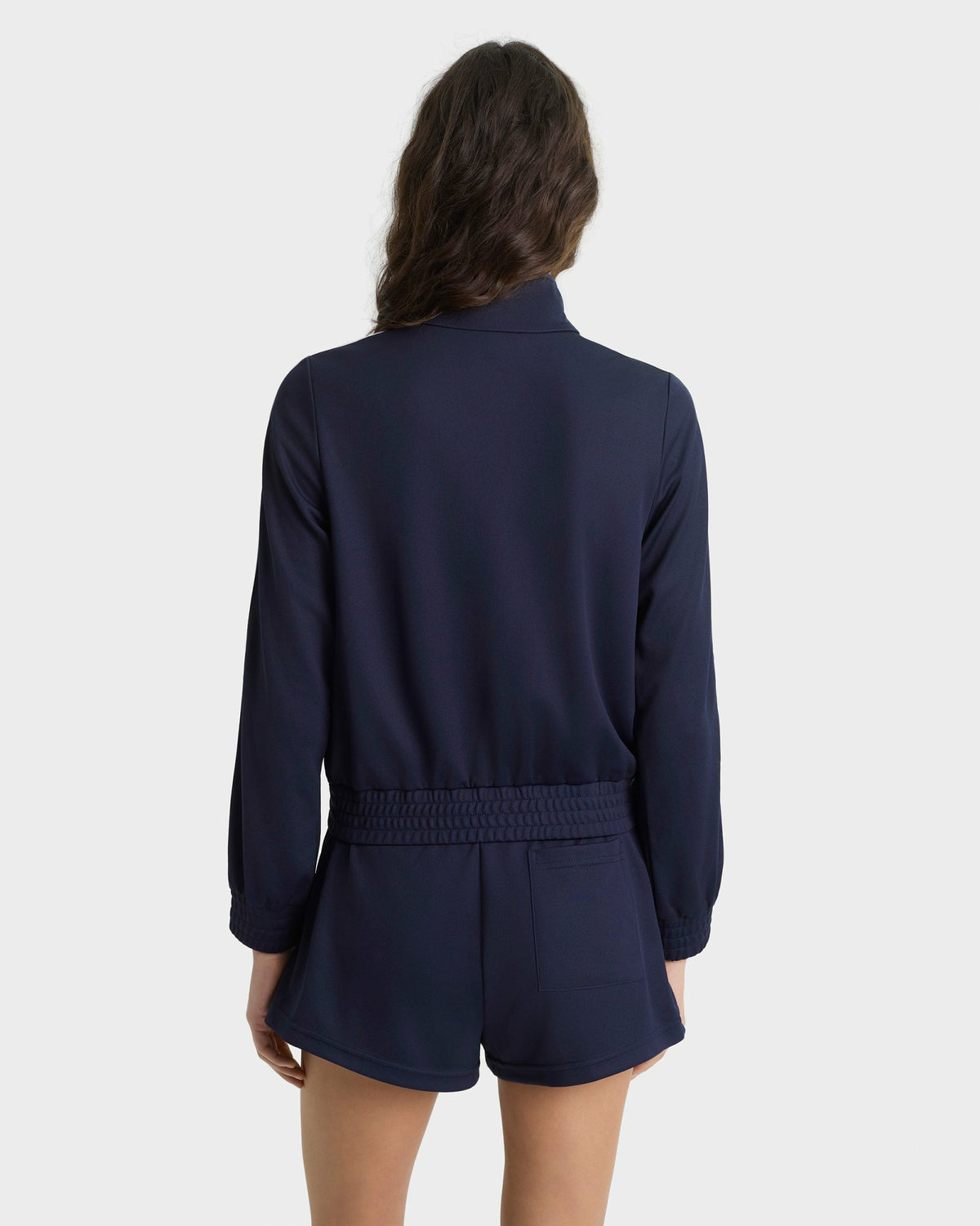 Sporty & Rich Nautical Elio Track Jacket - Navy