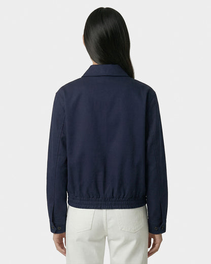 Sporty & Rich NY Crest Prep Jacket - Navy