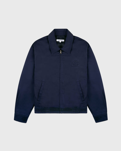 Sporty & Rich NY Crest Prep Jacket - Navy