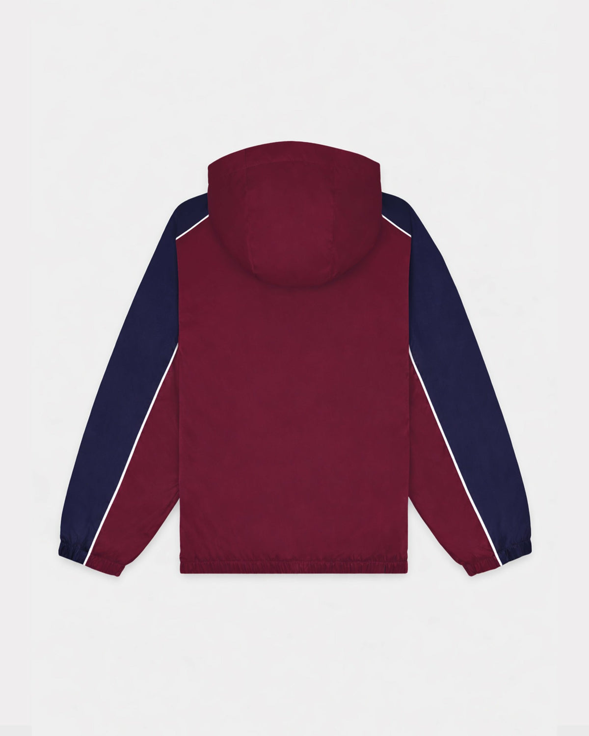 Sporty & Rich Signature Logo Gym Jacket - Bordeaux/White/Navy