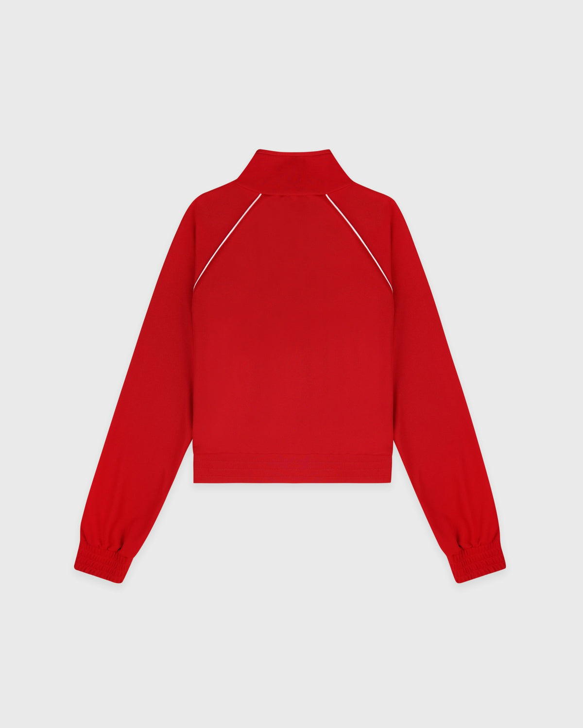 Sporty & Rich Signature Logo Retro Track Jacket - Ruby