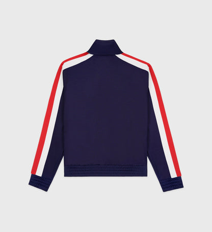 Sporty & Rich Yankees Serif Track Jacket - Navy/White/Red