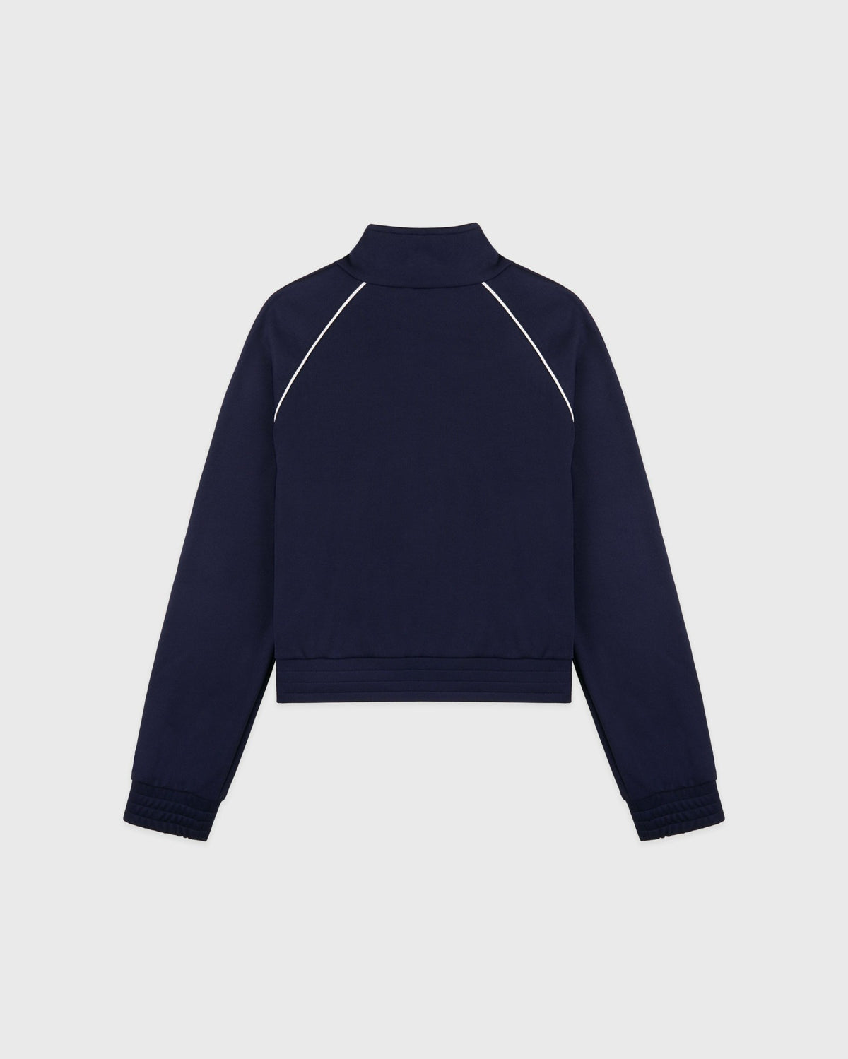 Sporty & Rich Signature Logo Retro Track Jacket - Dark Navy