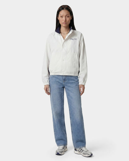 Sporty & Rich Signature NY Contrast Jacket - White
