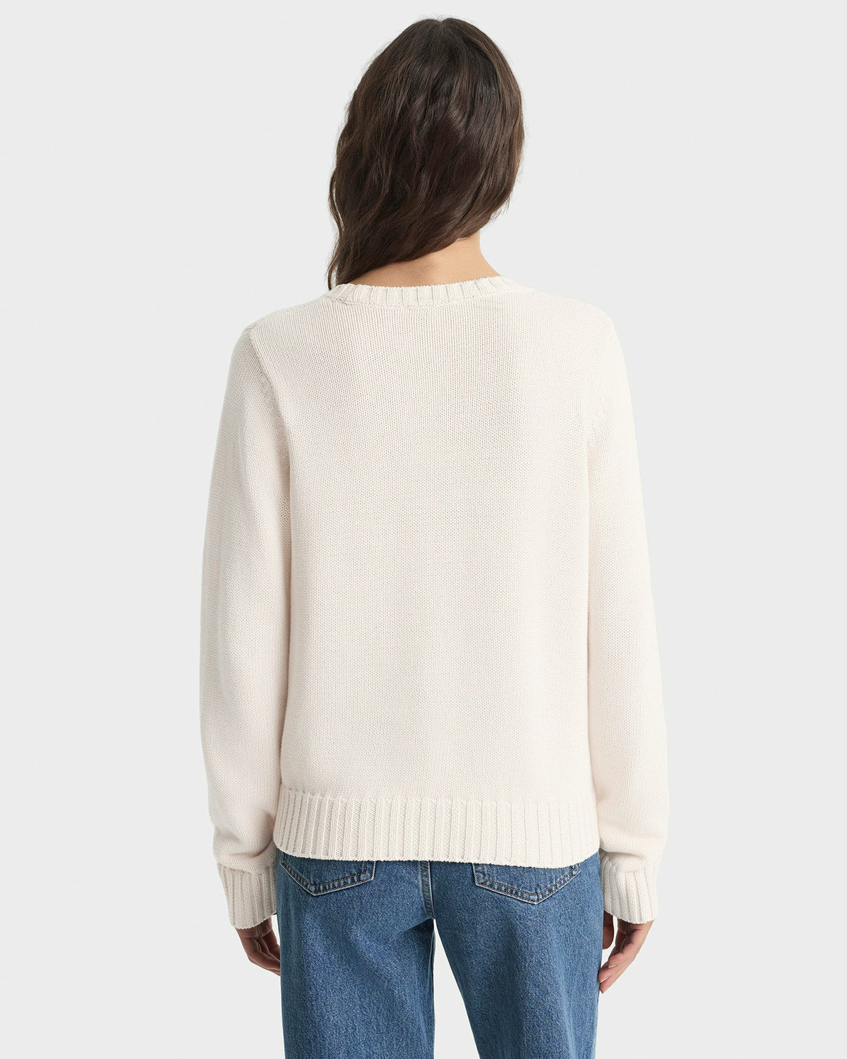 Sporty & Rich Horse Knitted Sweater - Ecru/Chocolate