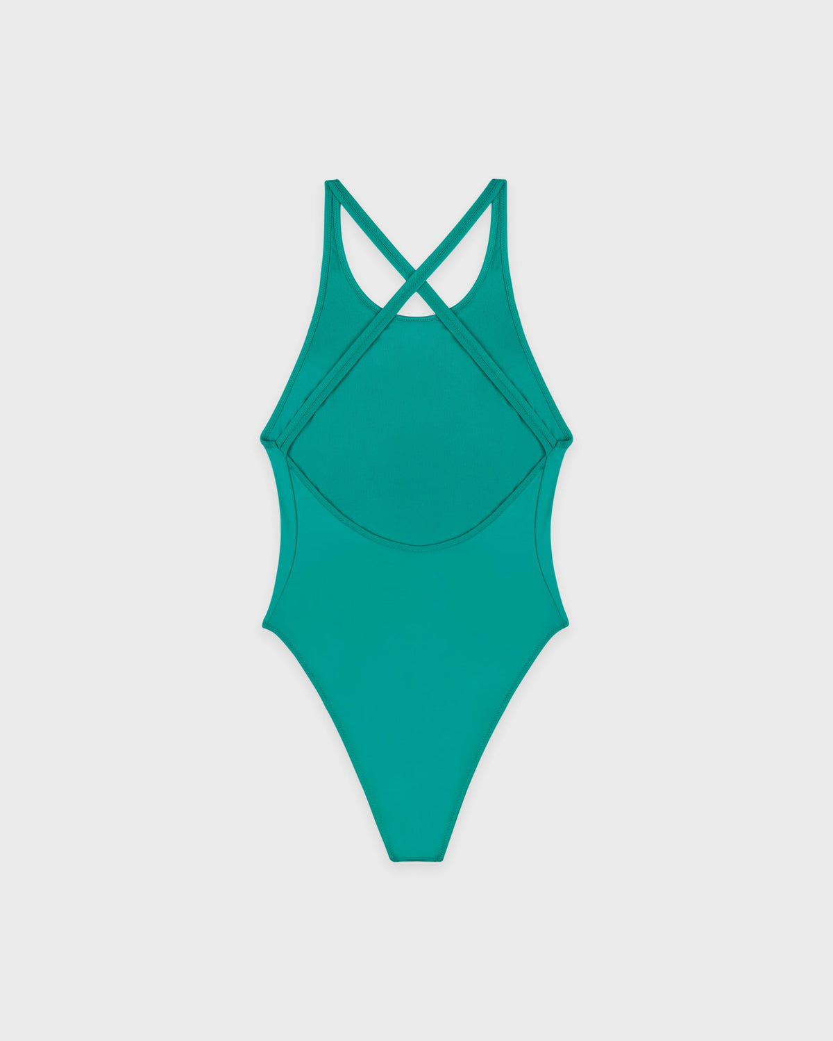 Sporty & Rich NY Crest Julie One Piece - Amalfi Green/White