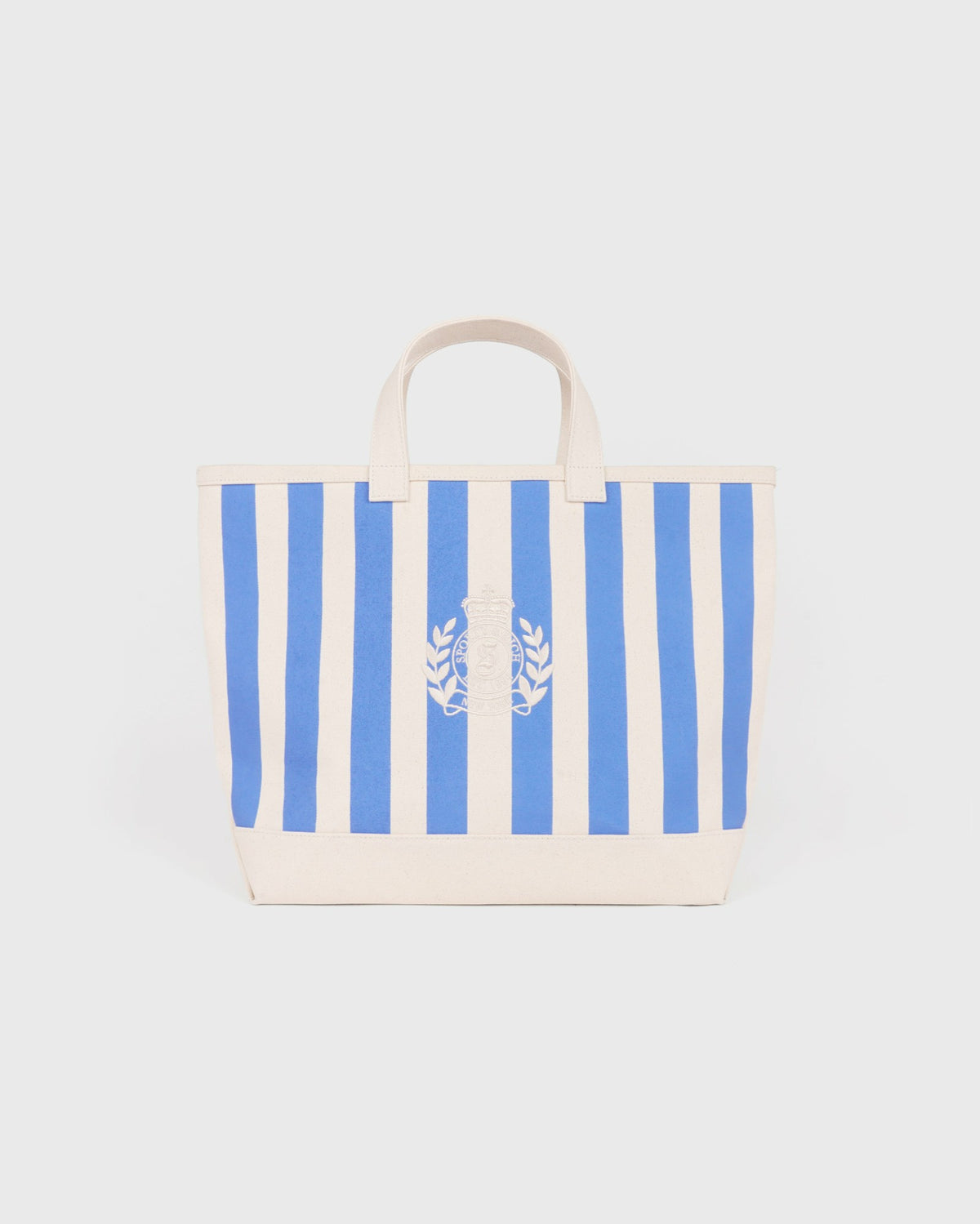 Sporty & Rich NY Crest Beach Tote - Natural/Softee