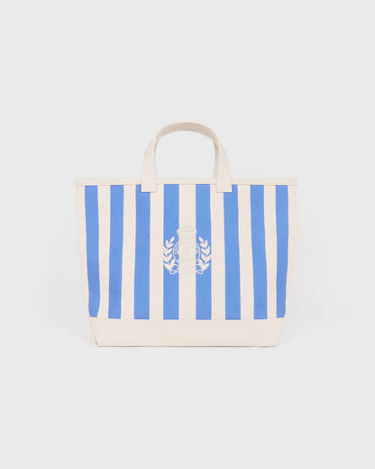 Sporty & Rich NY Crest Beach Tote - Natural/Softee