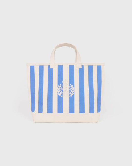 Sporty & Rich NY Crest Beach Tote - Natural/Softee