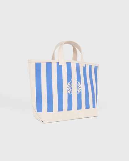 Sporty & Rich NY Crest Beach Tote - Natural/Softee