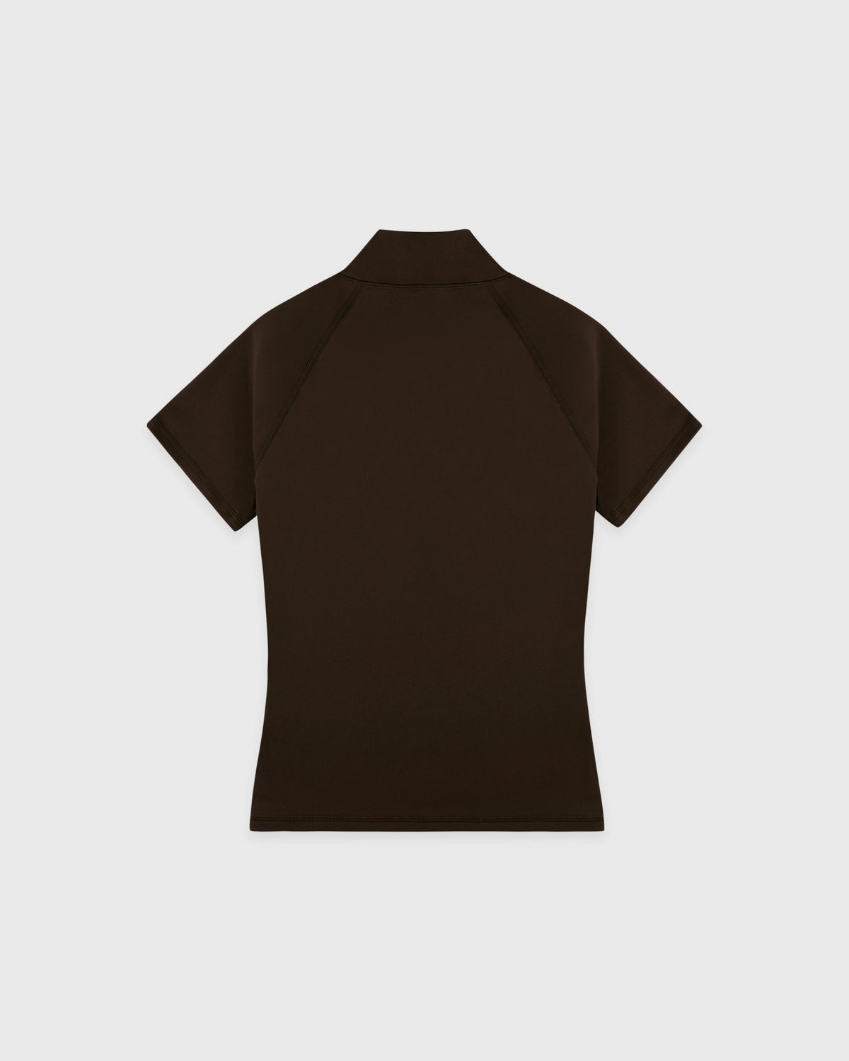 Sporty & Rich Serif Logo SS Sports Quarter Zip - Cioco