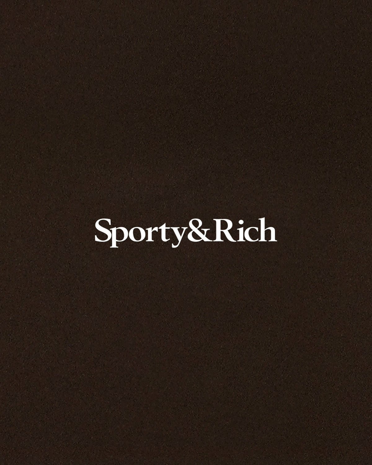 Sporty & Rich Serif Logo Sports Bra - Cioco