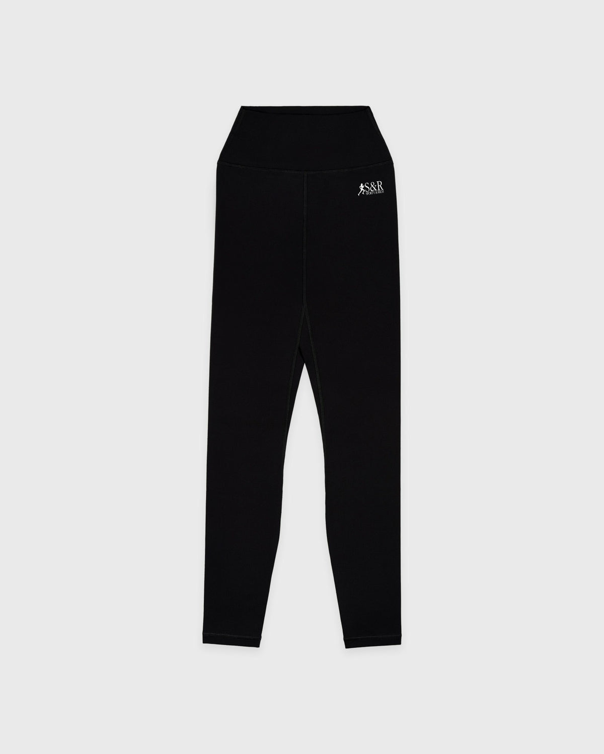 Sporty & Rich SR Runner Short Legging - Black
