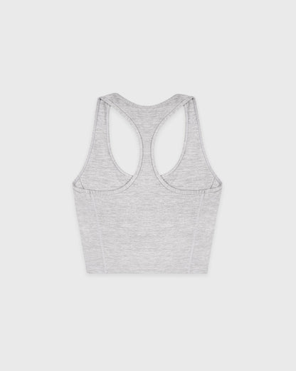 Sporty & Rich SR Runner Sports Tank - Heather Gray