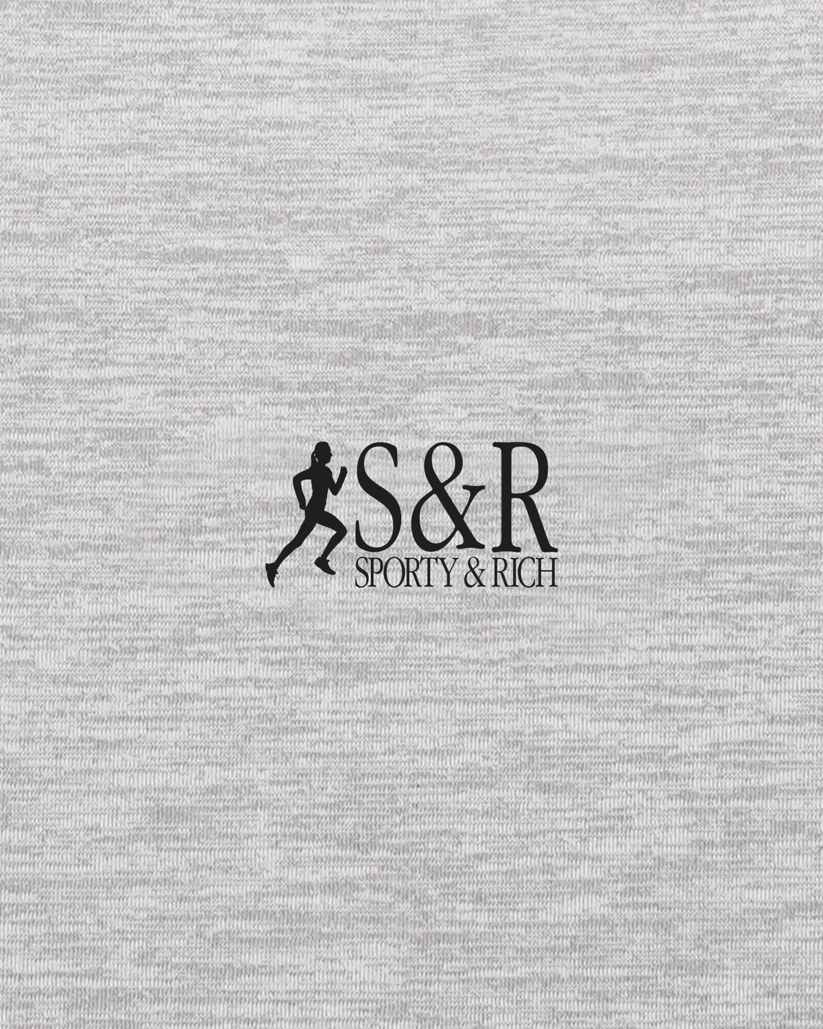 Sporty & Rich SR Runner Sports Tank - Heather Gray
