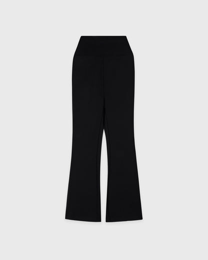 Sporty & Rich SR Runner Flared Legging - Black