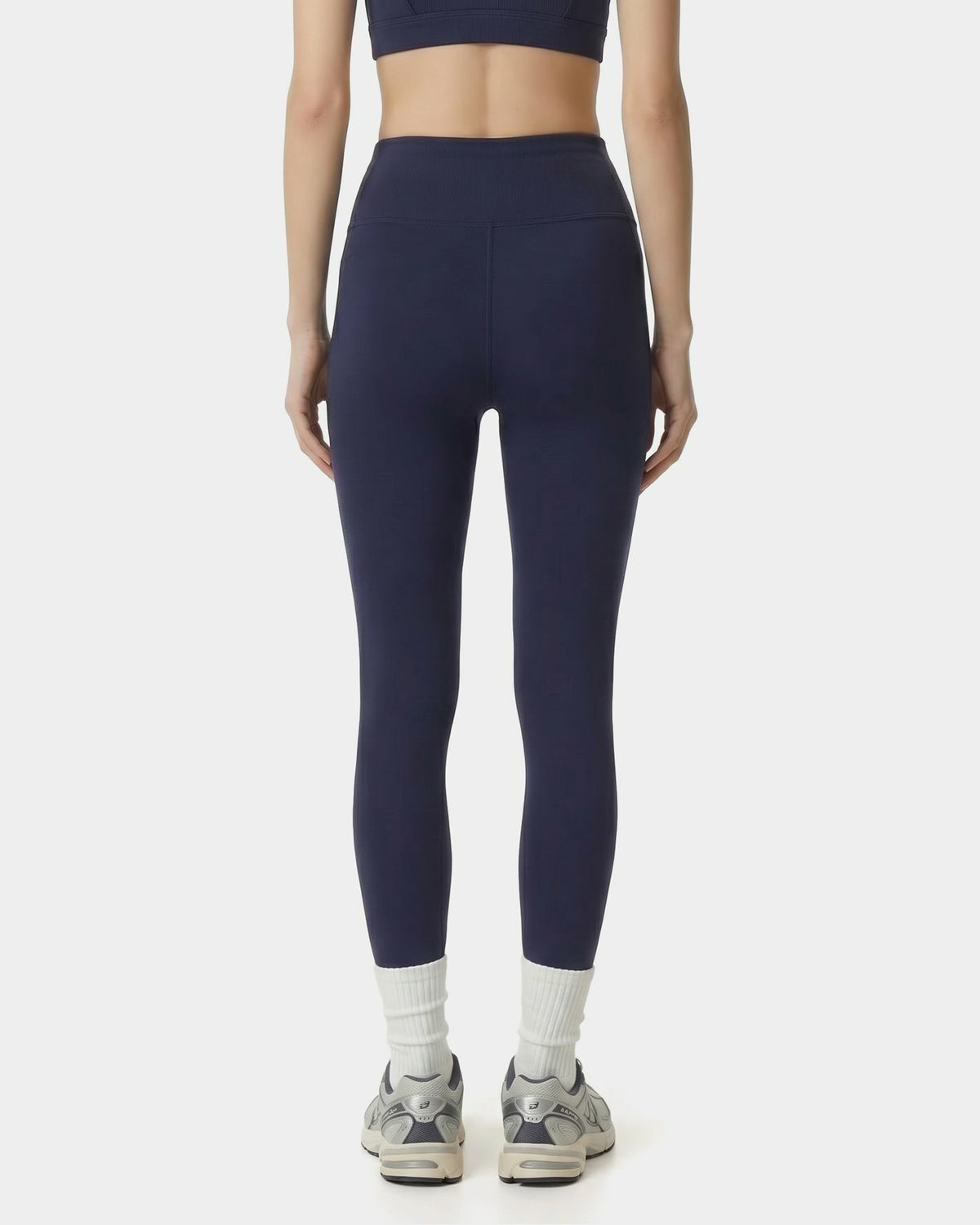 Sporty & Rich Signature Logo Legging - Navy