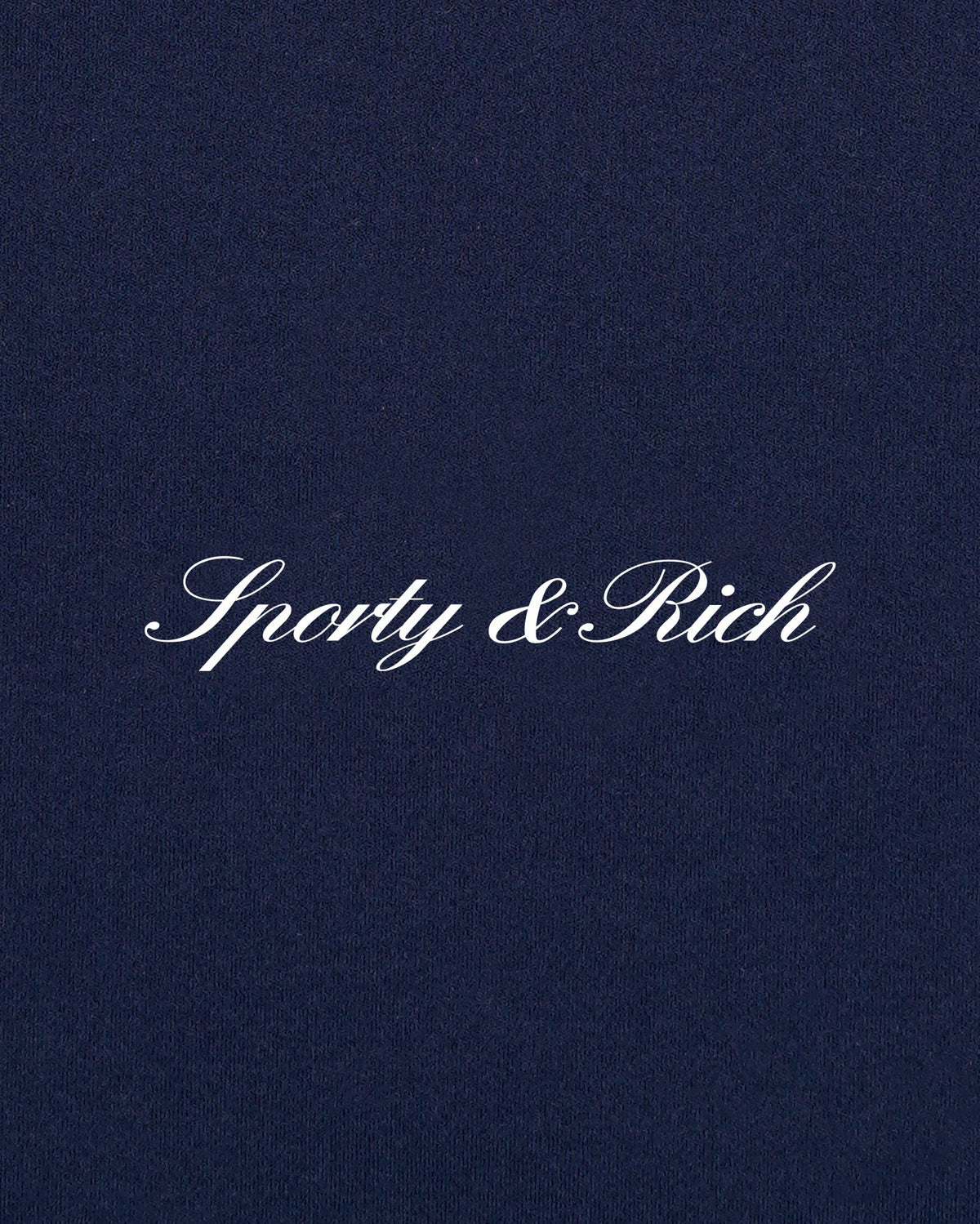 Sporty & Rich Signature Logo Legging - Navy