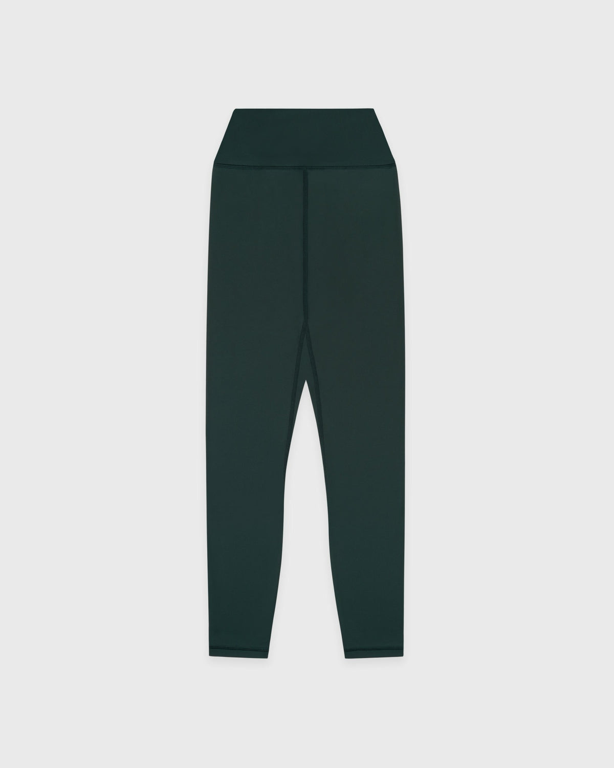 Sporty & Rich Serif Logo Legging - Forest/White